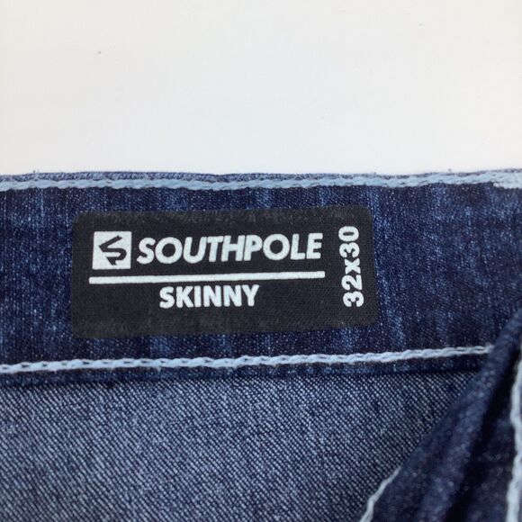 Southpole Mens Skinny Active Flex Jeans Size 32 x‎ 30 NWT - Picture 10 of 12